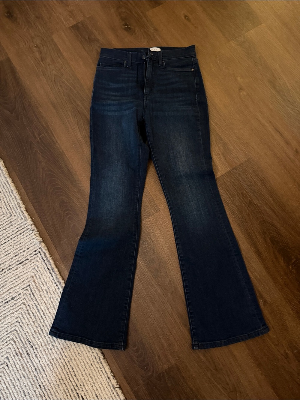 Loft Dark Blue Women's Flare Jeans